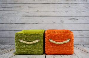 baskets, orange, green, storage, green, storage, storage, storage, storage, storage