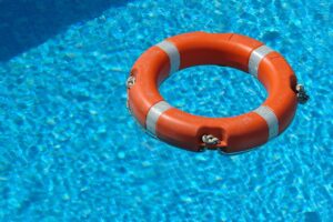 life saver, water, safety, rescue, equipment, nature, float, swim, pool, orange, blue life, blue safety